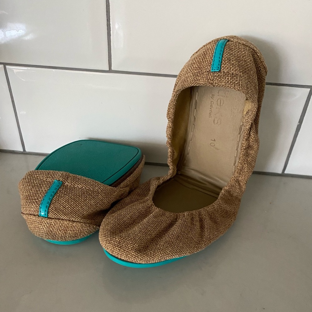 Tieks Natural Beige